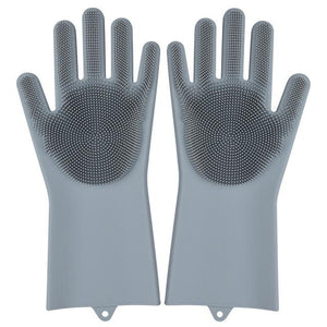 Premium Magic Silicone Cleaning Gloves (IN PAIR)