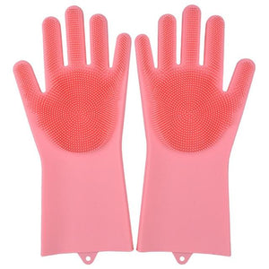 Premium Magic Silicone Cleaning Gloves (IN PAIR)