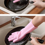 Premium Magic Silicone Cleaning Gloves (IN PAIR)