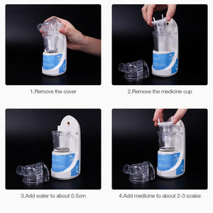 Super Portable and Silent Ultrasonic Nebulizer