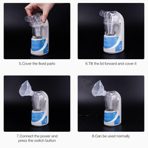 Super Portable and Silent Ultrasonic Nebulizer