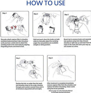 Lice Vacuum Comb