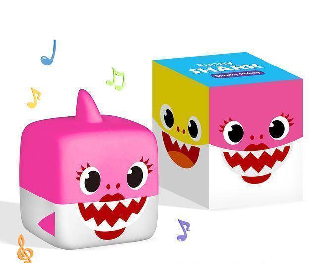 Creative Singing Shark Shaped Plush Toy