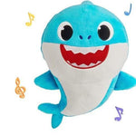 Creative Singing Shark Shaped Plush Toy