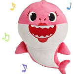 Creative Singing Shark Shaped Plush Toy