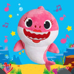 Creative Singing Shark Shaped Plush Toy