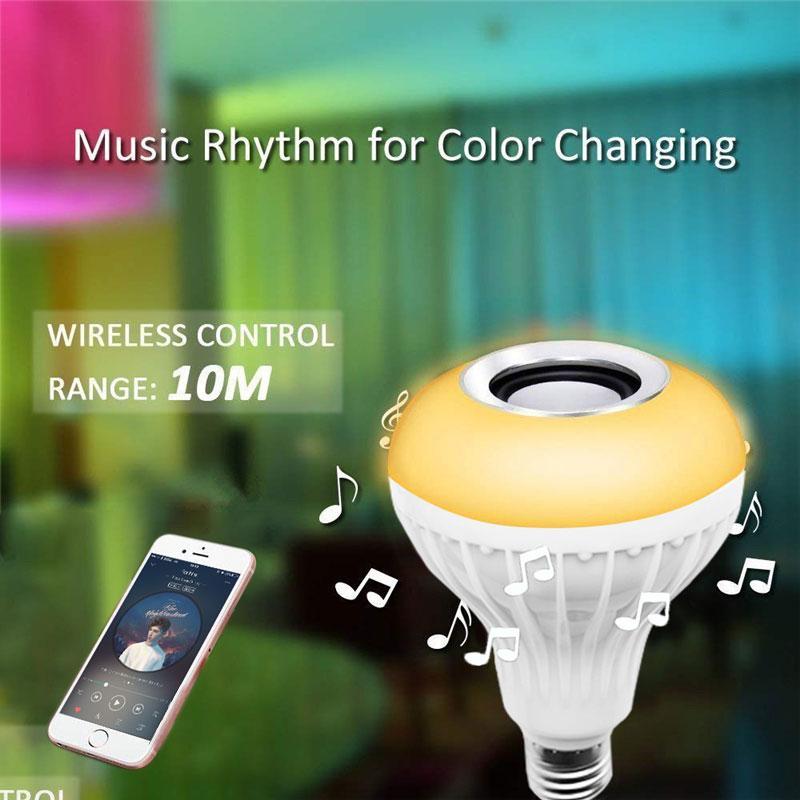 Smart Bluetooth Light Bulb Speaker