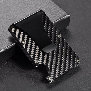 SLIM RFID WALLET CARBON FIBER