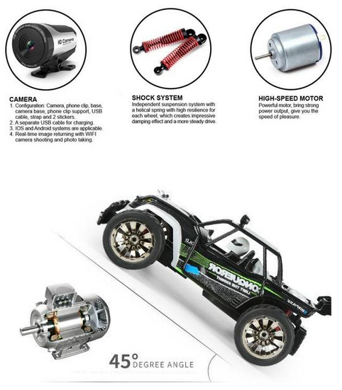 High Speed Remote Control Car with Camera