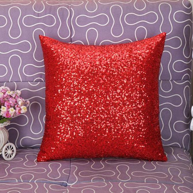 Glittering Sequin Pillow Case