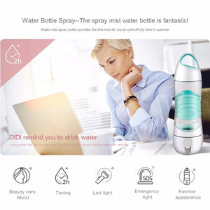 SmartMist® Reminder Water Bottle