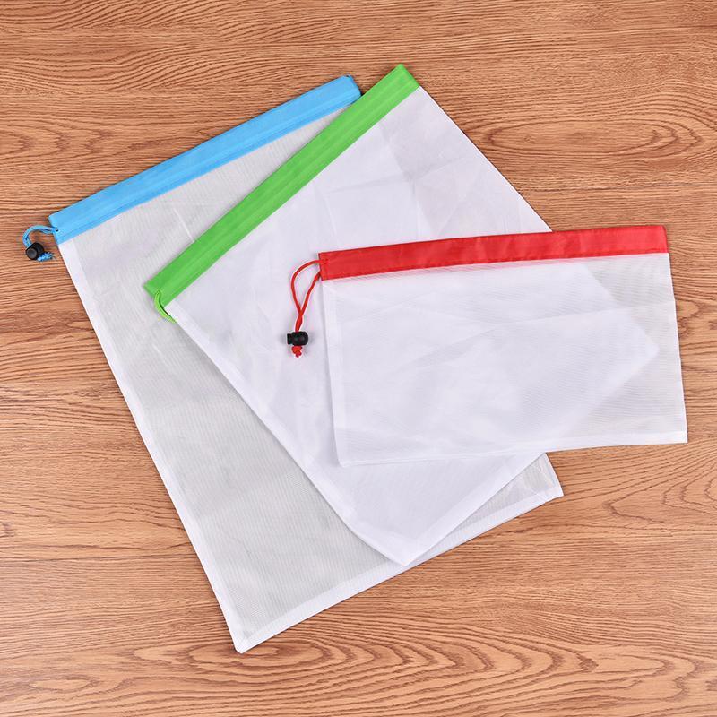 ZERO-WASTE REUSABLE PRODUCE BAGS - 12PCS