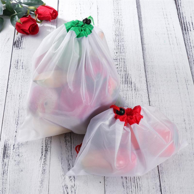 ZERO-WASTE REUSABLE PRODUCE BAGS - 12PCS