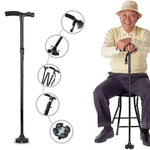 Magic Hurry Cane Folding With LED Light Trusty Cane