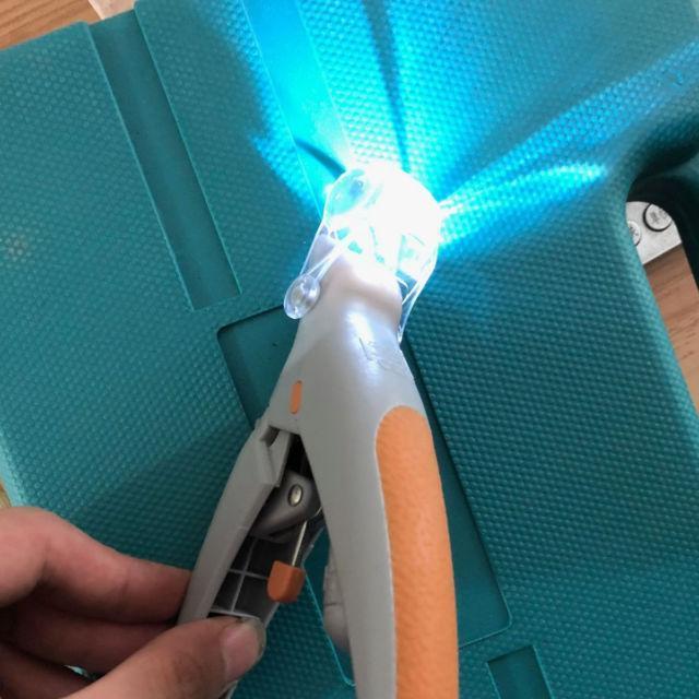 Dog Nail Clippers with LED Lights