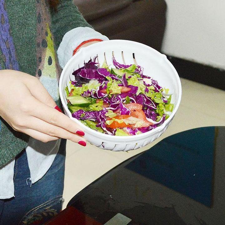 60 Seconds Salad Cutter Bowl