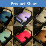 Bamboo Charcoal Memory Foam Ventilated Orthopedic Seat Cushion