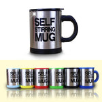 Stainless Steel Self Stirring Mug