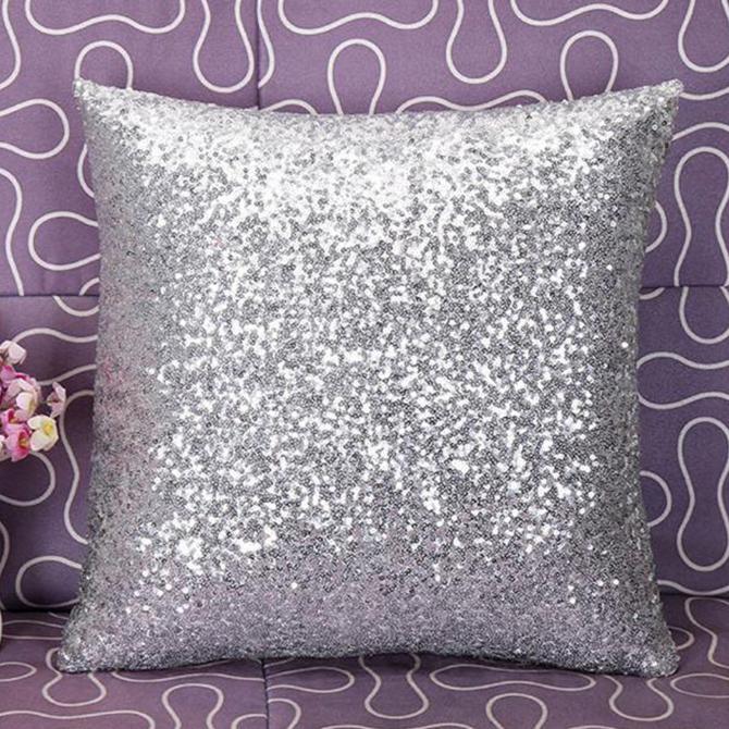 Glittering Sequin Pillow Case