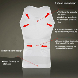 Men's Body Slimming Under-Vest