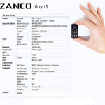 Zanco T1 Phone Mini Phone 2G World's Smallest Phone Brand New