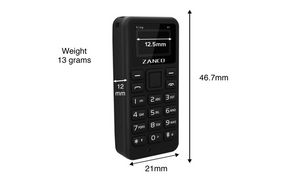 Zanco T1 Phone Mini Phone 2G World's Smallest Phone Brand New