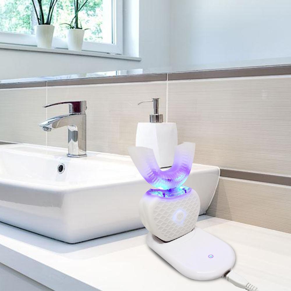 360 Sonic Toothbrush With Cold Light Whitening
