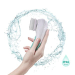 Waterproof Facial Cleansing Spin Brush Set with 3 Exfoliating Brush Heads