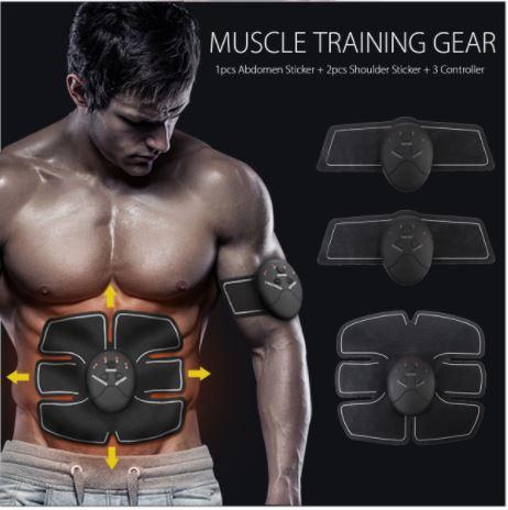 Ultimate ABS Stimulator, EMS Remote Control Abdominal Muscle Trainer Smart Body Building Fitness