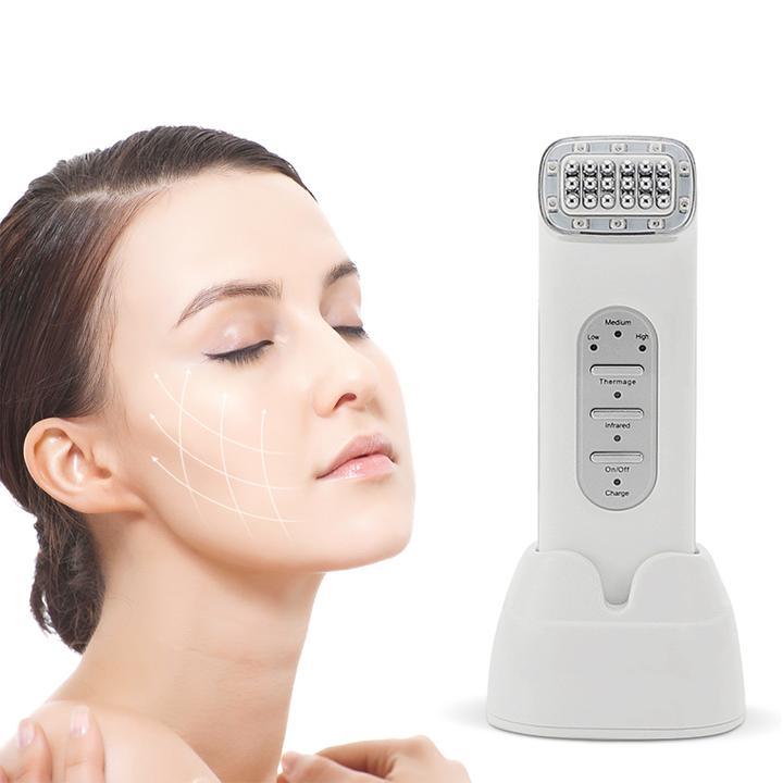 Portable Mini Infrared Thermage RF Skin Tightening Facial Contouring At Home Device