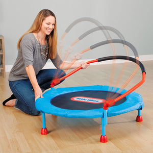 Kids Trampoline with Hand Rail - Little Tikes 3-Foot Trampoline