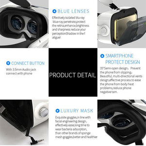 Smartphone VR Headset Z4 With Earphones And Controller