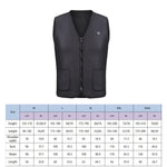 Electric USB Heated Warm Vest Men Women Heating Coat