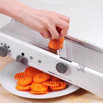 Stainless Steel Blades Vegetable Slicer Cutter Ultra Precision Adjustable Mandoline Slicer