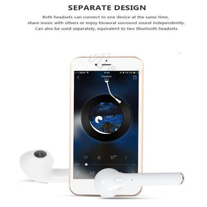 Wireless Earbuds for iPhone and Android- Bluetooth Earbuds